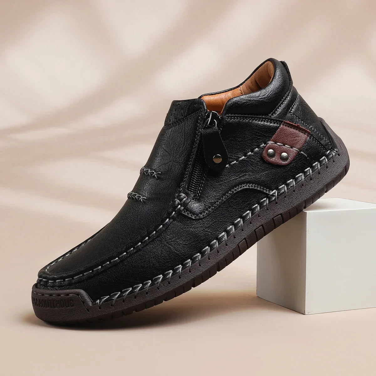 Handgefertigte Lederschuhe, die Komfort und Charakter vereinen - BARTON™