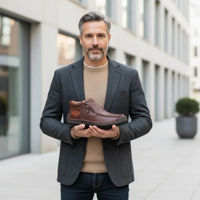 Handgefertigte Lederschuhe, die Komfort und Charakter vereinen - BARTON™