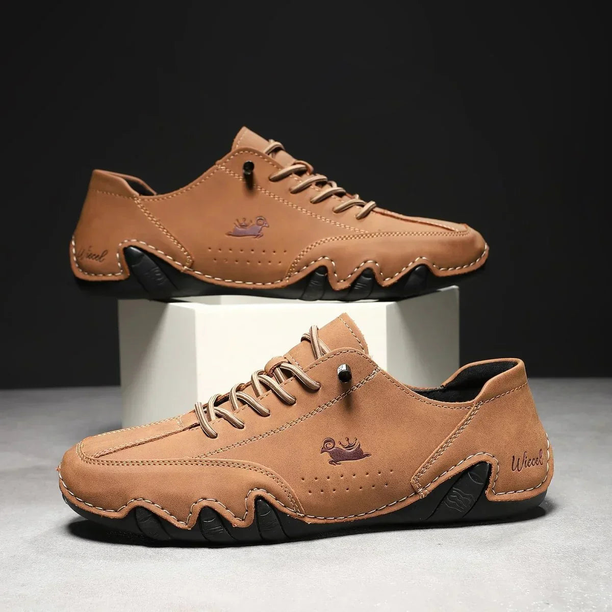 Barfußschuhe aus Leder mit ultimativen Komfort • Wiecel™